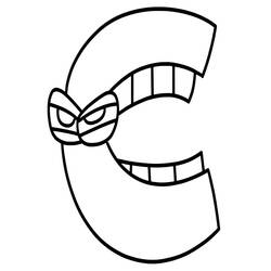 Disegno da colorare: Storia dell'Alfabeto (Lettere e Alfabeto) #219721 - Pagine da Colorare Stampabili Gratuite