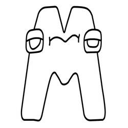 Disegno da colorare: Storia dell'Alfabeto (Lettere e Alfabeto) #219728 - Pagine da Colorare Stampabili Gratuite