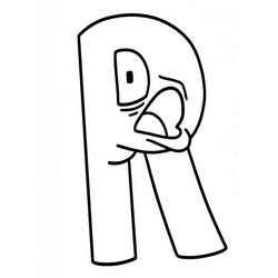 Disegno da colorare: Storia dell'Alfabeto (Lettere e Alfabeto) #219731 - Pagine da Colorare Stampabili Gratuite