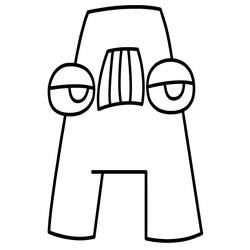 Disegno da colorare: Storia dell'Alfabeto (Lettere e Alfabeto) #219740 - Pagine da Colorare Stampabili Gratuite