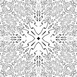 Disegno da colorare: Mandala Astratti (Mandala) #193039 - Pagine da Colorare Stampabili Gratuite