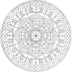 Disegno da colorare: Mandala Celtici (Mandala) #173968 - Pagine da Colorare Stampabili Gratuite