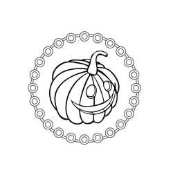 Disegno da colorare: Mandala di Halloween (Mandala) #202524 - Pagine da Colorare Stampabili Gratuite