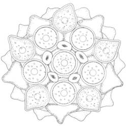 Disegno da colorare: Mandala di Stelle (Mandala) #117952 - Pagine da Colorare Stampabili Gratuite