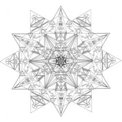 Disegno da colorare: Mandala di Stelle (Mandala) #117982 - Pagine da Colorare Stampabili Gratuite