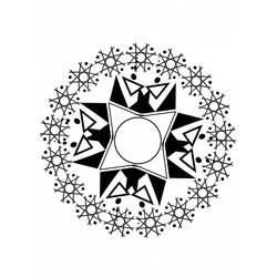 Disegno da colorare: Mandala di Stelle (Mandala) #117989 - Pagine da Colorare Stampabili Gratuite