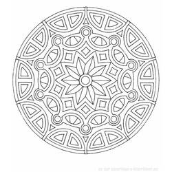 Disegno da colorare: Mandala di Stelle (Mandala) #118022 - Pagine da Colorare Stampabili Gratuite