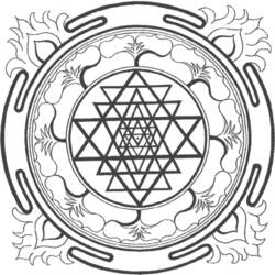 Disegno da colorare: Mandala di Stelle (Mandala) #118052 - Pagine da Colorare Stampabili Gratuite