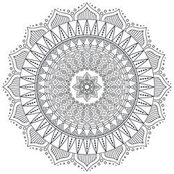 Disegno da colorare: Mandala Difficili (Mandala) #209911 - Pagine da Colorare Stampabili Gratuite