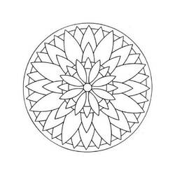 Disegni da colorare: Mandala Facili - Pagine da Colorare Stampabili Gratuite