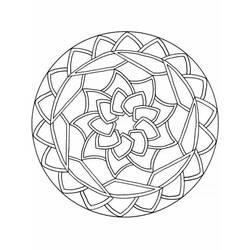 Disegno da colorare: Mandala Facili (Mandala) #209883 - Pagine da Colorare Stampabili Gratuite