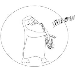 Disegno da colorare: Sassofono (Musica) #173394 - Pagine da Colorare Stampabili Gratuite