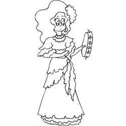 Disegno da colorare: Tamburello (Musica) #176909 - Pagine da Colorare Stampabili Gratuite