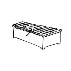 Disegno da colorare: Xilofono (Musica) #200975 - Pagine da Colorare Stampabili Gratuite