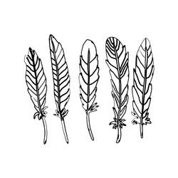 Disegno da colorare: Piuma (Oggetti) #212613 - Pagine da Colorare Stampabili Gratuite