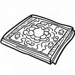 Disegno da colorare: Tappeto (Oggetti) #185923 - Pagine da Colorare Stampabili Gratuite