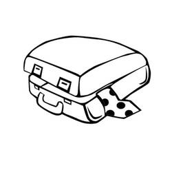 Disegno da colorare: Valigia (Oggetti) #217448 - Pagine da Colorare Stampabili Gratuite