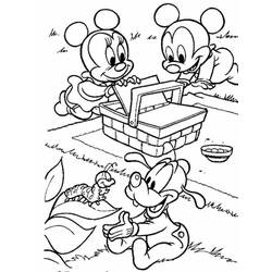 Disegno da colorare: Baby Disney (Personaggi dei Cartoni Animati) #198153 - Pagine da Colorare Stampabili Gratuite