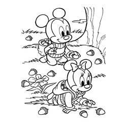 Disegno da colorare: Baby Disney (Personaggi dei Cartoni Animati) #198158 - Pagine da Colorare Stampabili Gratuite