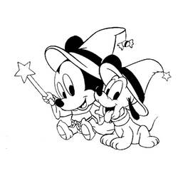 Disegno da colorare: Baby Disney (Personaggi dei Cartoni Animati) #198177 - Pagine da Colorare Stampabili Gratuite