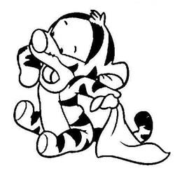 Disegno da colorare: Baby Disney (Personaggi dei Cartoni Animati) #198197 - Pagine da Colorare Stampabili Gratuite