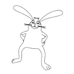 Disegno da colorare: Bambina Lilly (Personaggi dei Cartoni Animati) #182454 - Pagine da Colorare Stampabili Gratuite