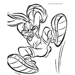 Disegno da colorare: Bugs Bunny (Personaggi dei Cartoni Animati) #26313 - Pagine da Colorare Stampabili Gratuite