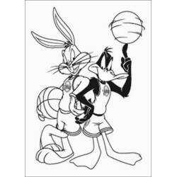 Disegno da colorare: Bugs Bunny (Personaggi dei Cartoni Animati) #26314 - Pagine da Colorare Stampabili Gratuite