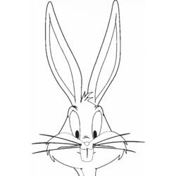 Disegno da colorare: Bugs Bunny (Personaggi dei Cartoni Animati) #26316 - Pagine da Colorare Stampabili Gratuite