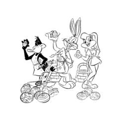 Disegno da colorare: Bugs Bunny (Personaggi dei Cartoni Animati) #26361 - Pagine da Colorare Stampabili Gratuite