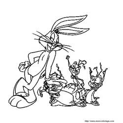 Disegno da colorare: Bugs Bunny (Personaggi dei Cartoni Animati) #26362 - Pagine da Colorare Stampabili Gratuite