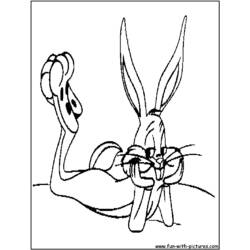 Disegno da colorare: Bugs Bunny (Personaggi dei Cartoni Animati) #26403 - Pagine da Colorare Stampabili Gratuite