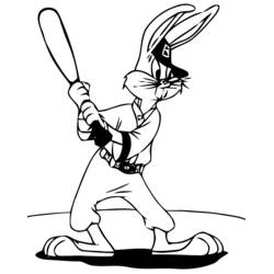 Disegno da colorare: Bugs Bunny (Personaggi dei Cartoni Animati) #26453 - Pagine da Colorare Stampabili Gratuite