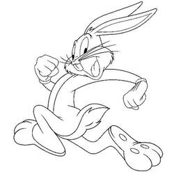 Disegno da colorare: Bugs Bunny (Personaggi dei Cartoni Animati) #26464 - Pagine da Colorare Stampabili Gratuite