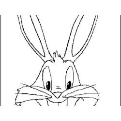 Disegno da colorare: Bugs Bunny (Personaggi dei Cartoni Animati) #26493 - Pagine da Colorare Stampabili Gratuite