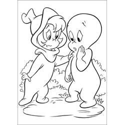 Disegno da colorare: Casper (Personaggi dei Cartoni Animati) #203177 - Pagine da Colorare Stampabili Gratuite