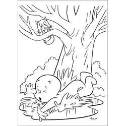 Disegno da colorare: Casper (Personaggi dei Cartoni Animati) #203183 - Pagine da Colorare Stampabili Gratuite