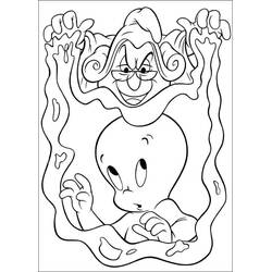 Disegno da colorare: Casper (Personaggi dei Cartoni Animati) #203188 - Pagine da Colorare Stampabili Gratuite