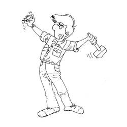 Disegno da colorare: Cedric (Personaggi dei Cartoni Animati) #213302 - Pagine da Colorare Stampabili Gratuite