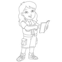 Disegno da colorare: Diego (Personaggi dei Cartoni Animati) #197980 - Pagine da Colorare Stampabili Gratuite