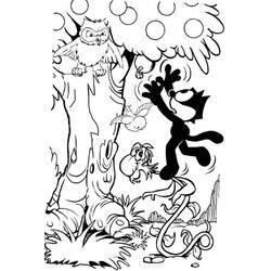 Disegno da colorare: Felix il Gatto (Personaggi dei Cartoni Animati) #47864 - Pagine da Colorare Stampabili Gratuite