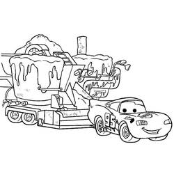 Disegno da colorare: Flash McQueen (Personaggi dei Cartoni Animati) #183643 - Pagine da Colorare Stampabili Gratuite