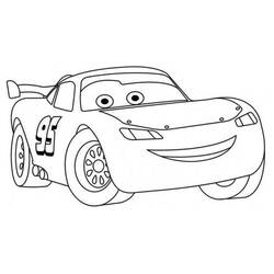 Disegno da colorare: Flash McQueen (Personaggi dei Cartoni Animati) #183661 - Pagine da Colorare Stampabili Gratuite