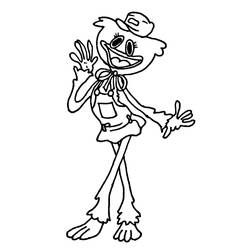 Disegno da colorare: Kissy Missy (Personaggi dei Cartoni Animati) #207699 - Pagine da Colorare Stampabili Gratuite