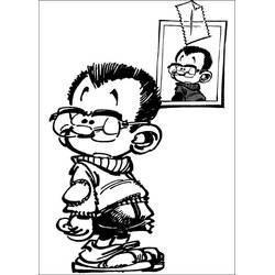 Disegno da colorare: Little Spirou (Personaggi dei Cartoni Animati) #182478 - Pagine da Colorare Stampabili Gratuite