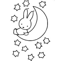 Disegno da colorare: Miffy (Personaggi dei Cartoni Animati) #202733 - Pagine da Colorare Stampabili Gratuite