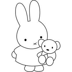 Disegno da colorare: Miffy (Personaggi dei Cartoni Animati) #202750 - Pagine da Colorare Stampabili Gratuite