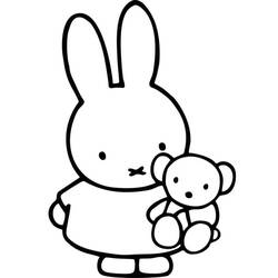 Disegno da colorare: Miffy (Personaggi dei Cartoni Animati) #202761 - Pagine da Colorare Stampabili Gratuite