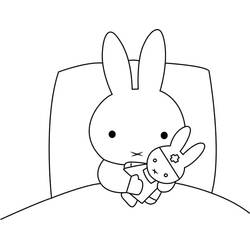 Disegno da colorare: Miffy (Personaggi dei Cartoni Animati) #202773 - Pagine da Colorare Stampabili Gratuite