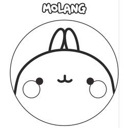 Disegno da colorare: Molang (Personaggi dei Cartoni Animati) #209183 - Pagine da Colorare Stampabili Gratuite
